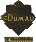 Sticker | dumau (Gold) | Copenhagen 2024