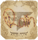 Sticker | rain | Austin 2025 image