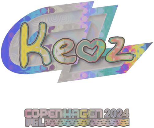 Sticker | Keoz (Holo) | Copenhagen 2024