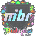 Sticker | MIBR (Holo) | Budapest 2025