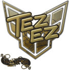 Sticker | TeSeS (Gold) | Paris 2023 image