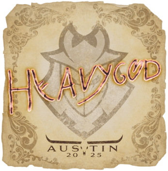 Sticker | Heavygod | Austin 2025