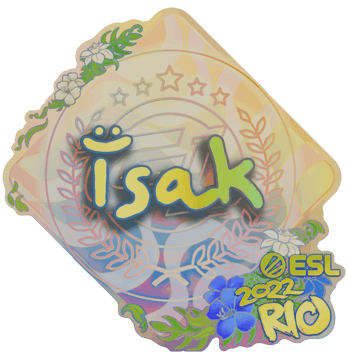 Sticker | isak (โฮโล) | Rio 2022