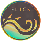 Sticker | Ocean Sunset Flick Sticker | Ocean Sunset Flick image