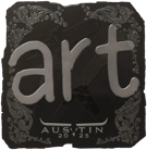 Sticker | arT (Foil) | Austin 2025 Sticker | arT (Foil) | Austin 2025 image