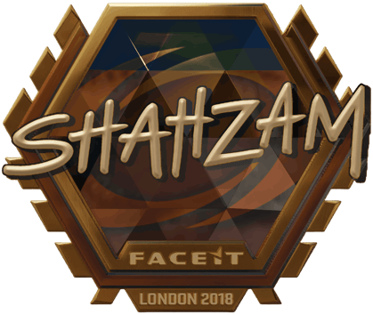 Sticker | ShahZaM (ทอง) | London 2018
