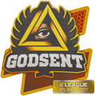 Sticker | GODSENT | Atlanta 2017 image