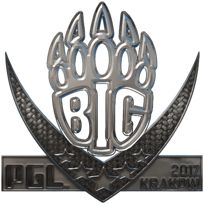 Sticker | BIG (Glanz) | Krakau 2017