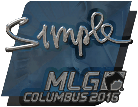 Sticker | s1mple(閃亮)| MLG Columbus 2016