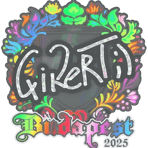Sticker | qikert (Holo) | Budapest 2025