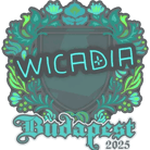 Sticker | Wicadia | Budapest 2025 Sticker | Wicadia | Budapest 2025 image
