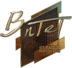 Sticker | BnTeT (Gold) | Boston 2018 Sticker | BnTeT (Gold) | Boston 2018 image