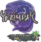 Sticker | YEKINDAR (Glitter) | Antwerp 2022 image
