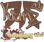 Sticker | KRIMZ (Holo) | Shanghai 2024 image