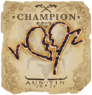 Sticker | ropz (Champion) | Austin 2025 image