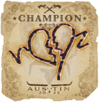 Sticker | ropz (Champion) | Austin 2025