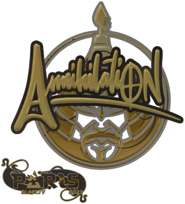 Sticker | ANNIHILATION (Altın) | Paris 2023