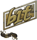 Sticker | b1t (Gold) | Paris 2023 image