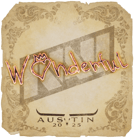 Sticker | w0nderful | Austin 2025 image