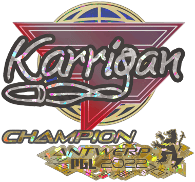 Sticker | karrigan (scintillant, champion) | Anvers 2022