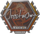 Sticker | f0rest | London 2018