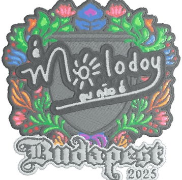 Sticker | molodoy (Embroidered) | Budapest 2025