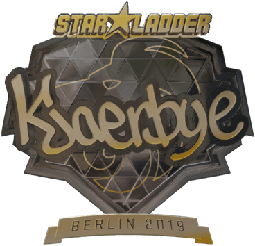 Sticker | Kjaerbye (Gold) | Berlin 2019