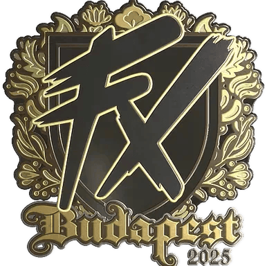 Aufkleber | Fluxo (Gold) | Budapest 2025