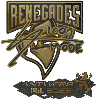 Sticker | sico (ゴールド) | Antwerp 2022