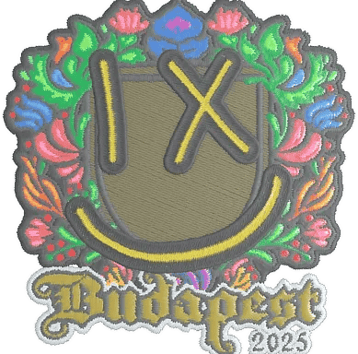 貼紙 | lux（刺繡）| Budapest 2025