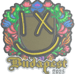 Sticker | lux (Embroidered) | Budapest 2025