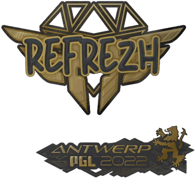 Sticker | refrezh (ทอง) | Antwerp 2022