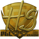 Sticker | HS (Gold) | Krakow 2017 Sticker | HS (Gold) | Krakow 2017 image