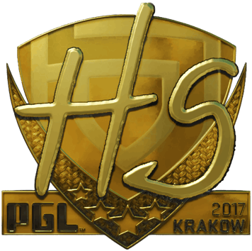 Sticker | HS (Vàng) | Krakow 2017