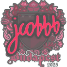 Sticker | jcobbb | Budapest 2025 Sticker | jcobbb | Budapest 2025 image