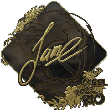 Sticker | Jame (Gold) | Rio 2022