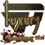 Sticker | lux (Gold) | Shanghai 2024
