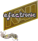 Sticker | electronic (Glitter) | Paris 2023 image