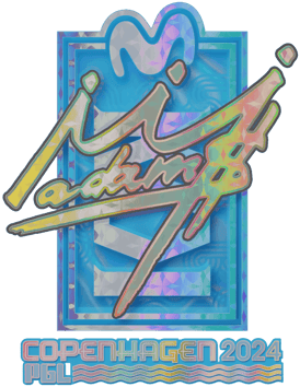 Sticker | adamS(彩光)| Copenhagen 2024