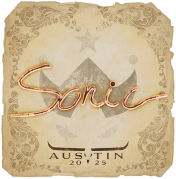 Sticker | Sonic | Austin 2025