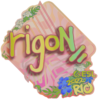 Sticker | rigoN (Olografico) | Rio 2022