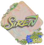 Sticker | S1ren (Holo) | Rio 2022