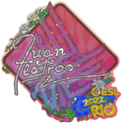 Sticker | juanflatroo (Glitter) | Rio 2022 image