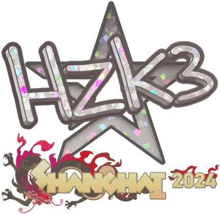 Sticker | hallzerk (brokatowa) | Szanghaj 2024