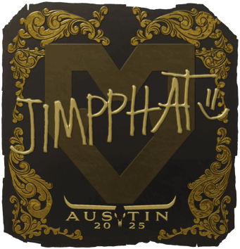 Sticker | Jimpphat (złota) | Austin 2025