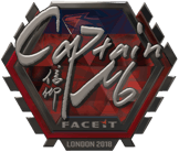 Sticker | captainMo (Foil) | London 2018 image