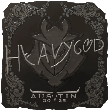 Sticker | Heavygod(은박) | 오스틴 2025