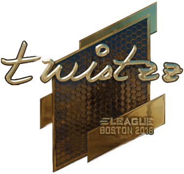 Sticker | Twistzz (Gold) | Boston 2018