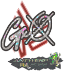 Sticker | gxx- (Glitter) | Antwerp 2022 image