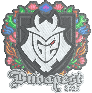 印花 | G2 Esports(刺绣)| 2025年布达佩斯锦标赛